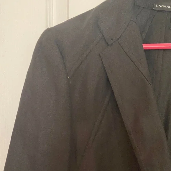 Vintage Linda Allard Ellen Tracy Classic Black Women's Blazer - Picture 5 of 11